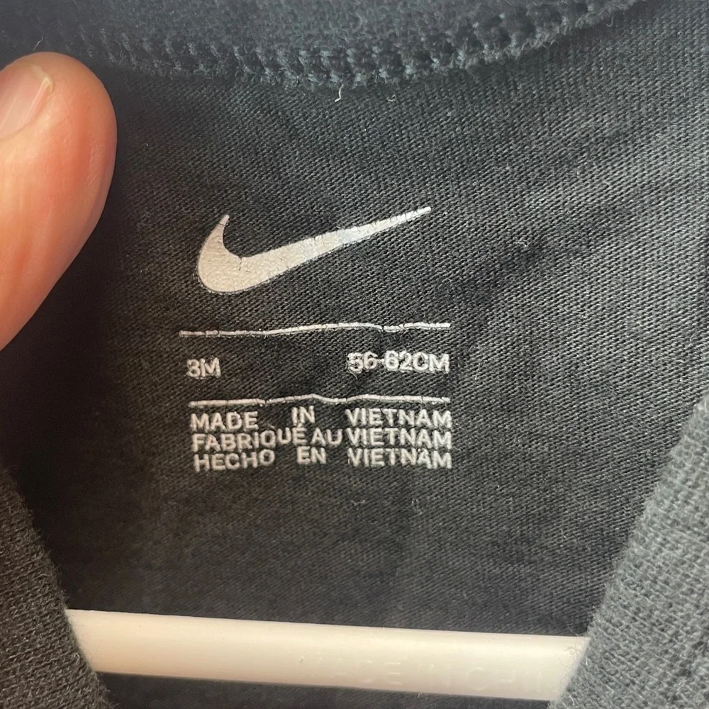 Nike‎ Black Infant onesie